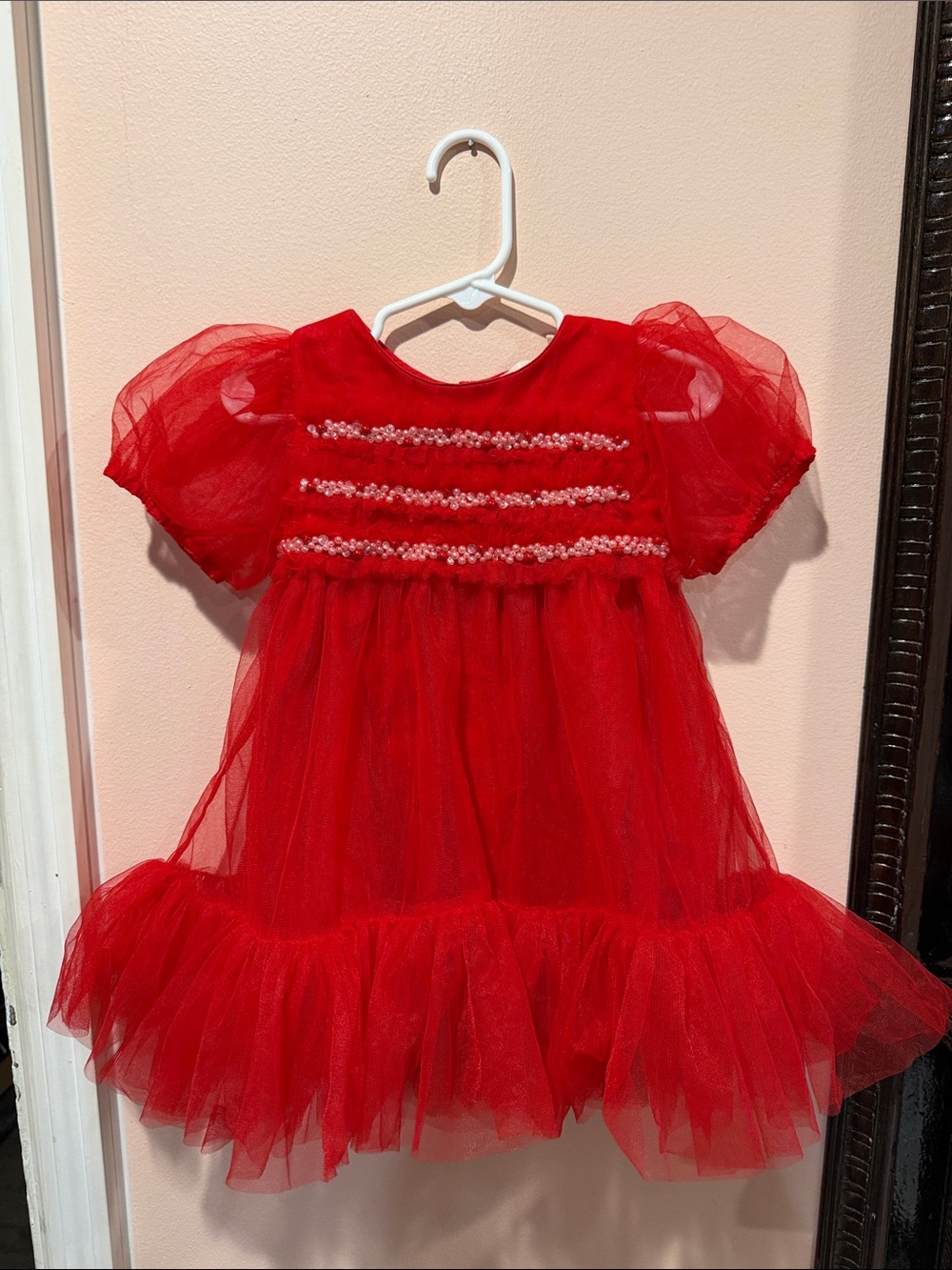 Tutu Du Monde Red Tulle Party Dress